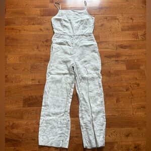 H&M 100% Linen Jumpsuit